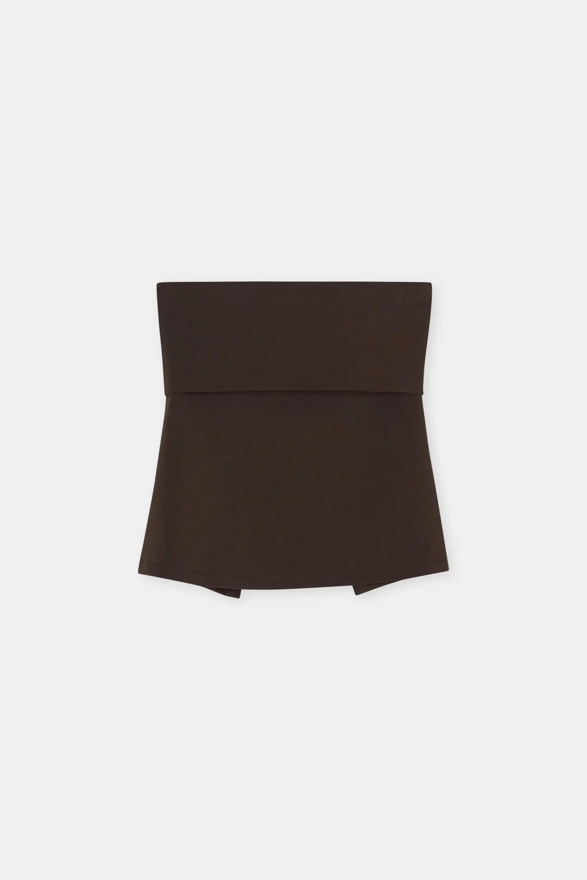 Closed Women's Peplon Top – Maple Brown Dark Slate Gray