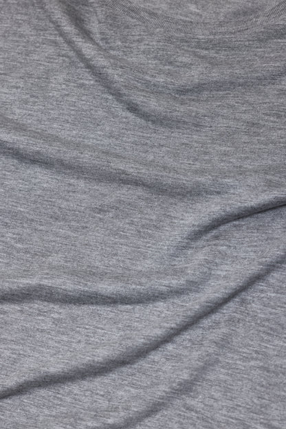 Closed Women's Modal-Cashmere Longsleeve - Light Grey Melange Light Slate Gray