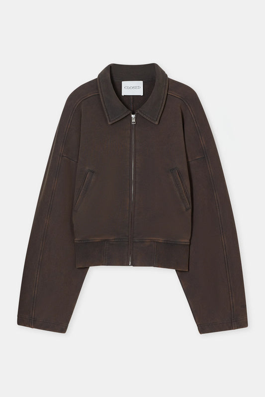 Organic Cotton Jacket - Brown - DUNE + SALT