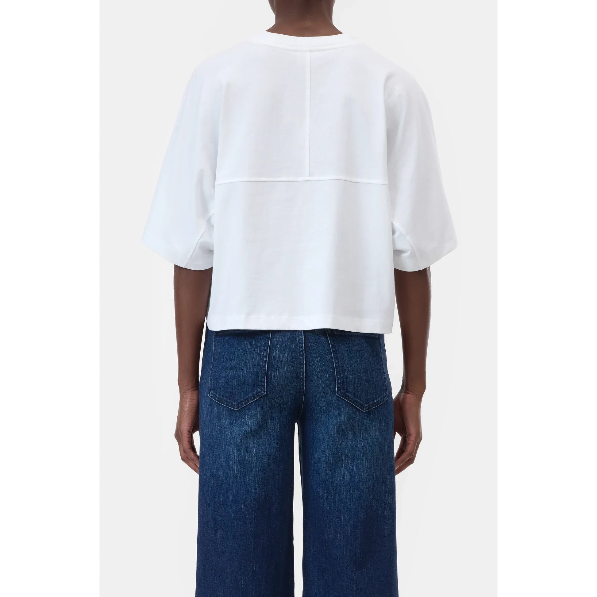 Relaxed Organic Cotton T-Shirt - White - DUNE + SALT