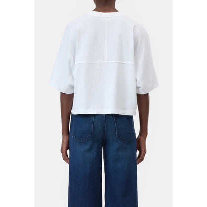 Relaxed Organic Cotton T-Shirt - White - DUNE + SALT