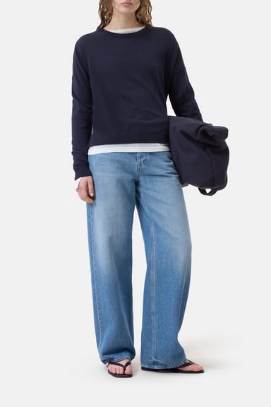 Knitted Longsleeve - Dark Night - DUNE + SALT