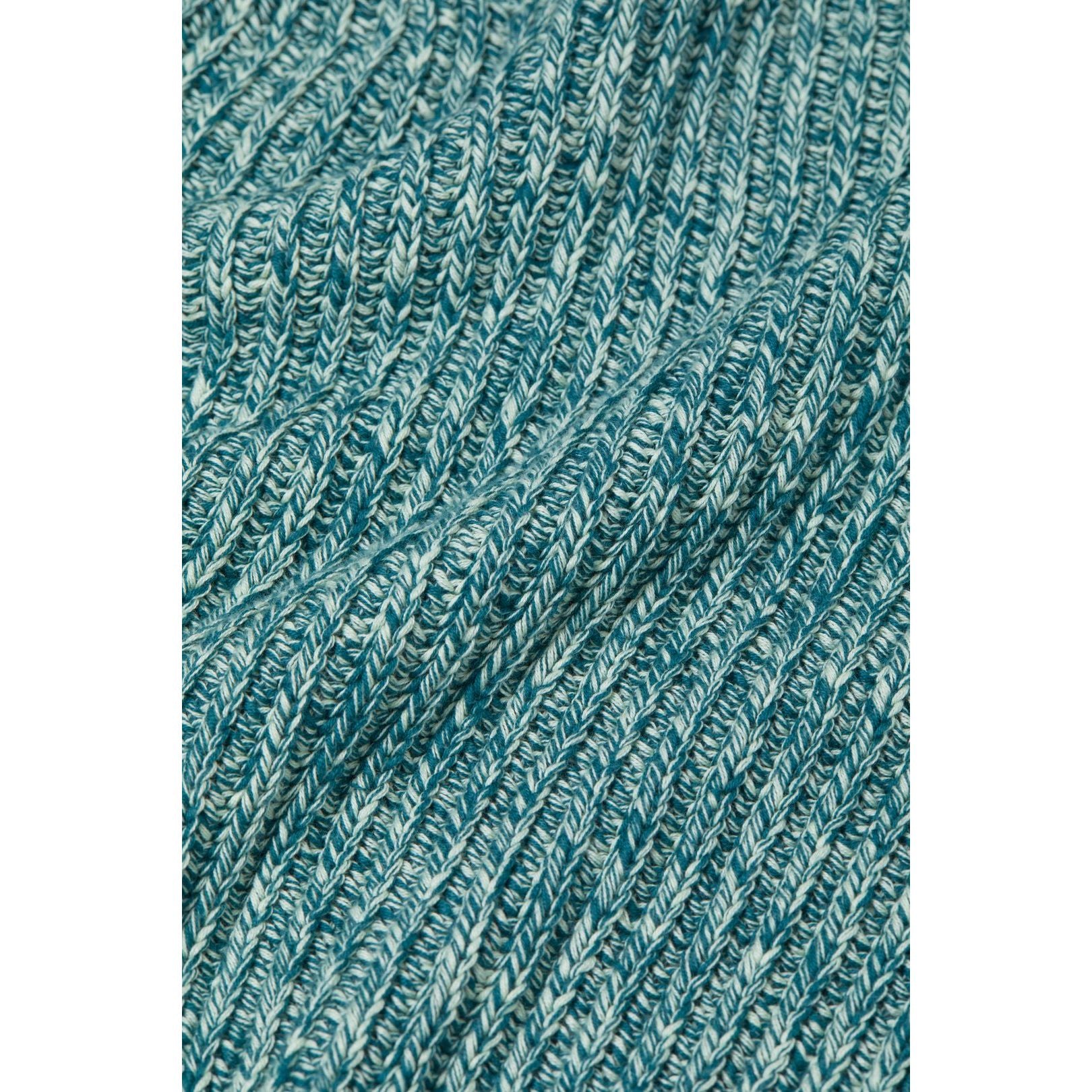 Mouliné Knitted Jumper - Midnight Lake - DUNE + SALT