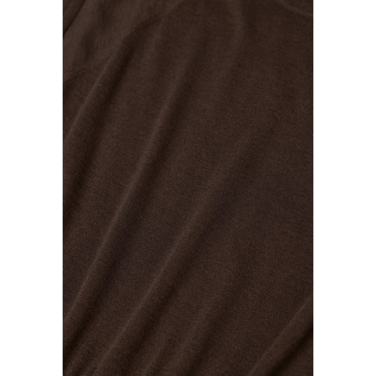 Sleeveless Cashmere/Silk Crewneck Jumper - Maple Brown - DUNE + SALT