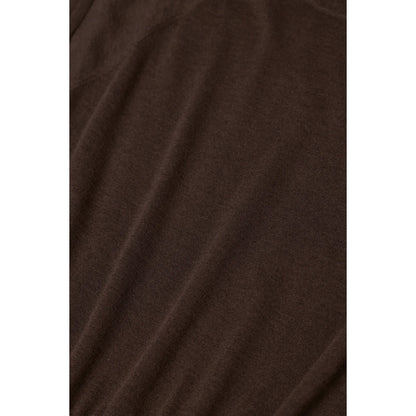 Sleeveless Cashmere/Silk Crewneck Jumper - Maple Brown - DUNE + SALT