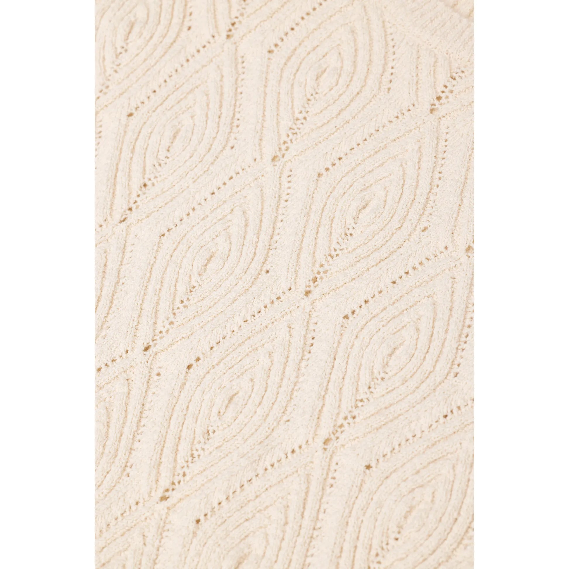 Textured Cotton Crew Sweater - Witherit Beige - DUNE + SALT