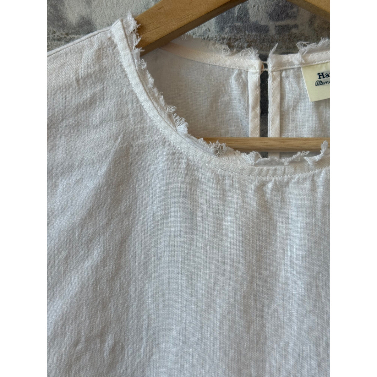 Hartford Women's Howi Woven Top - White Dark Gray