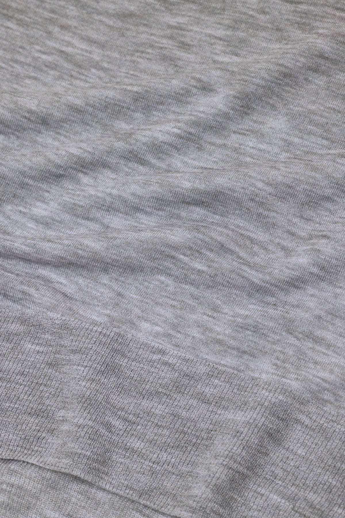 Closed Women's Pure Wool Fine Knit - Light Grey Melange Dark Gray