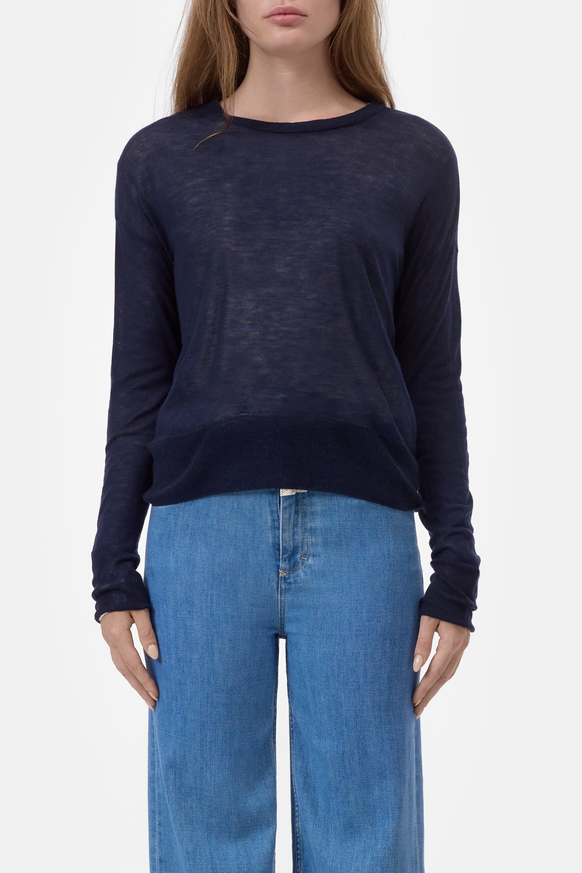 Closed Women's Pure Wool Fine Knit - Dark Night Dark Slate Gray