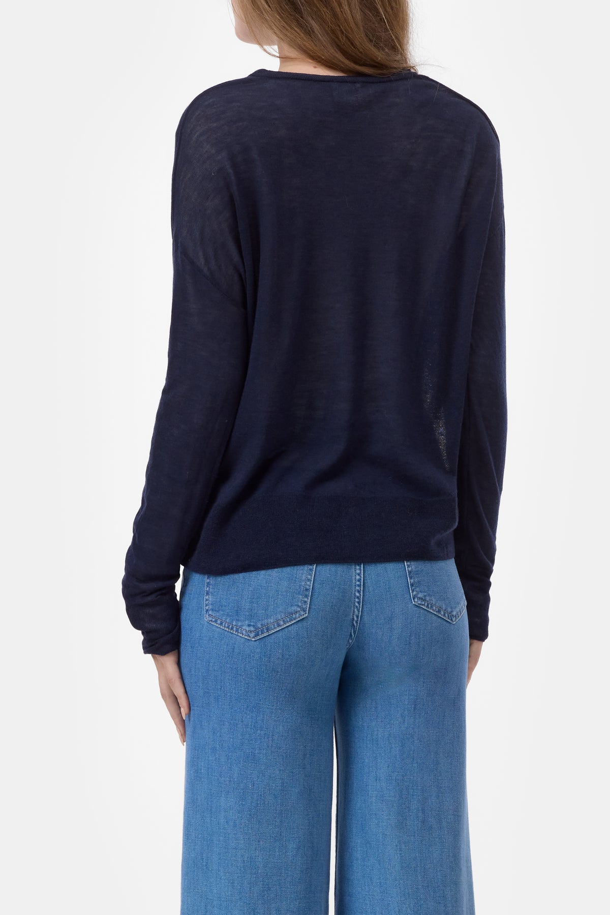 Closed Women's Pure Wool Fine Knit - Dark Night Black