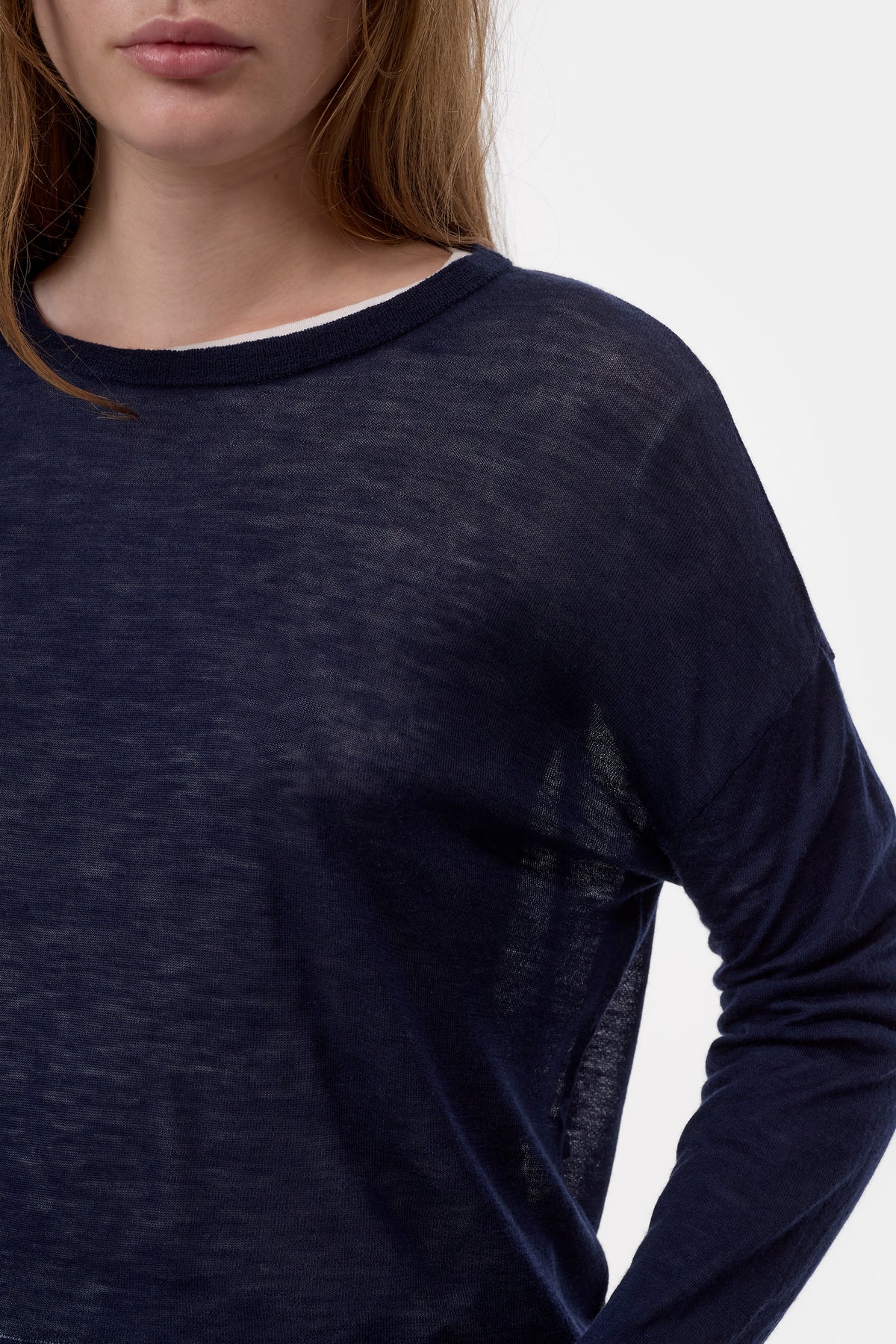 Closed Women's Pure Wool Fine Knit - Dark Night Black