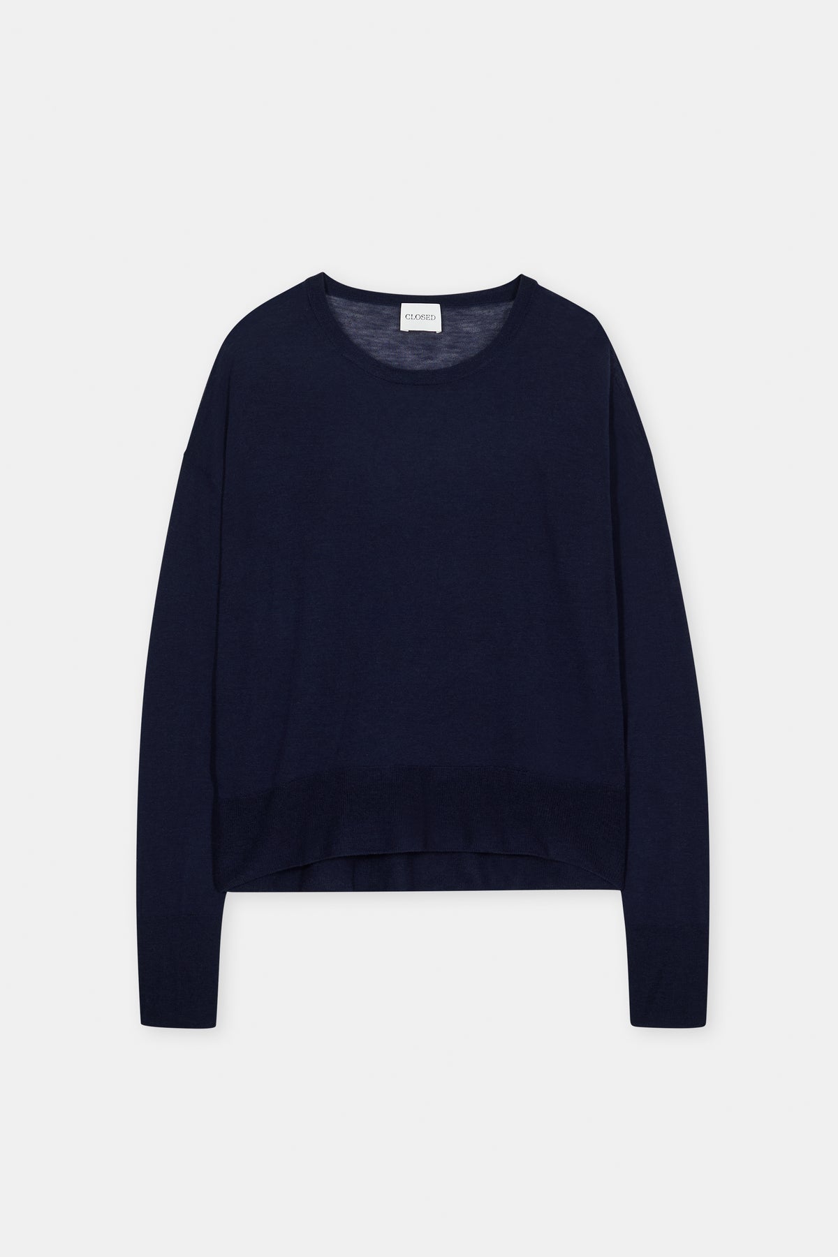 Closed Women's Pure Wool Fine Knit - Dark Night Black