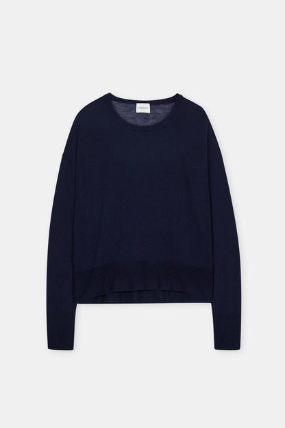 Closed Women's Pure Wool Fine Knit - Dark Night Black