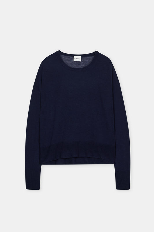 Closed Women's Pure Wool Fine Knit - Dark Night Black
