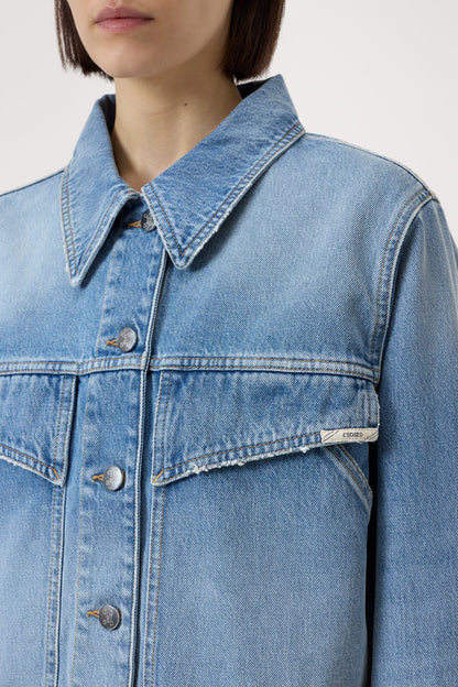 33° Denim Jacket - Mid Blue - DUNE + SALT