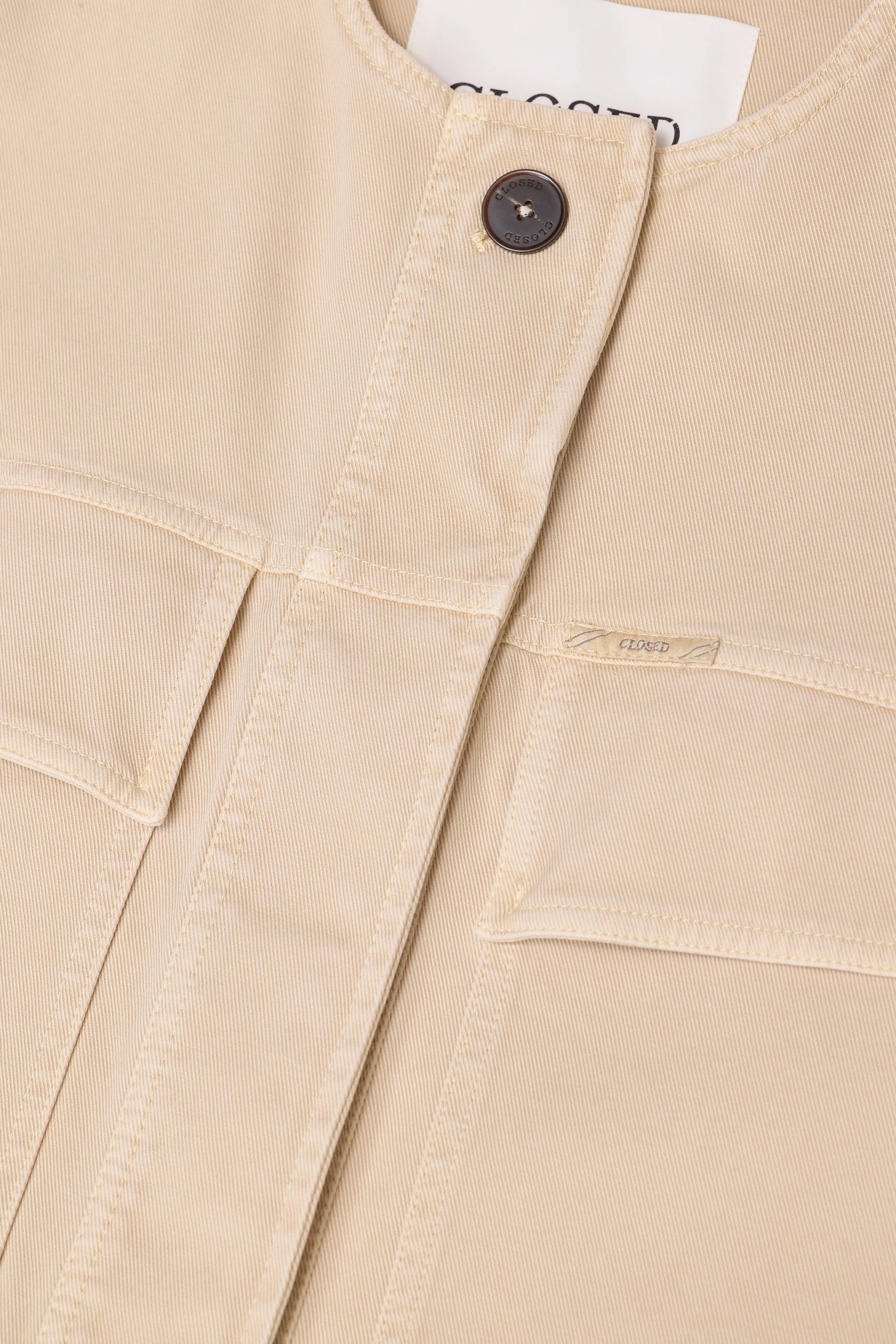 Cropped Utility Jacket - Camel Beige - DUNE + SALT