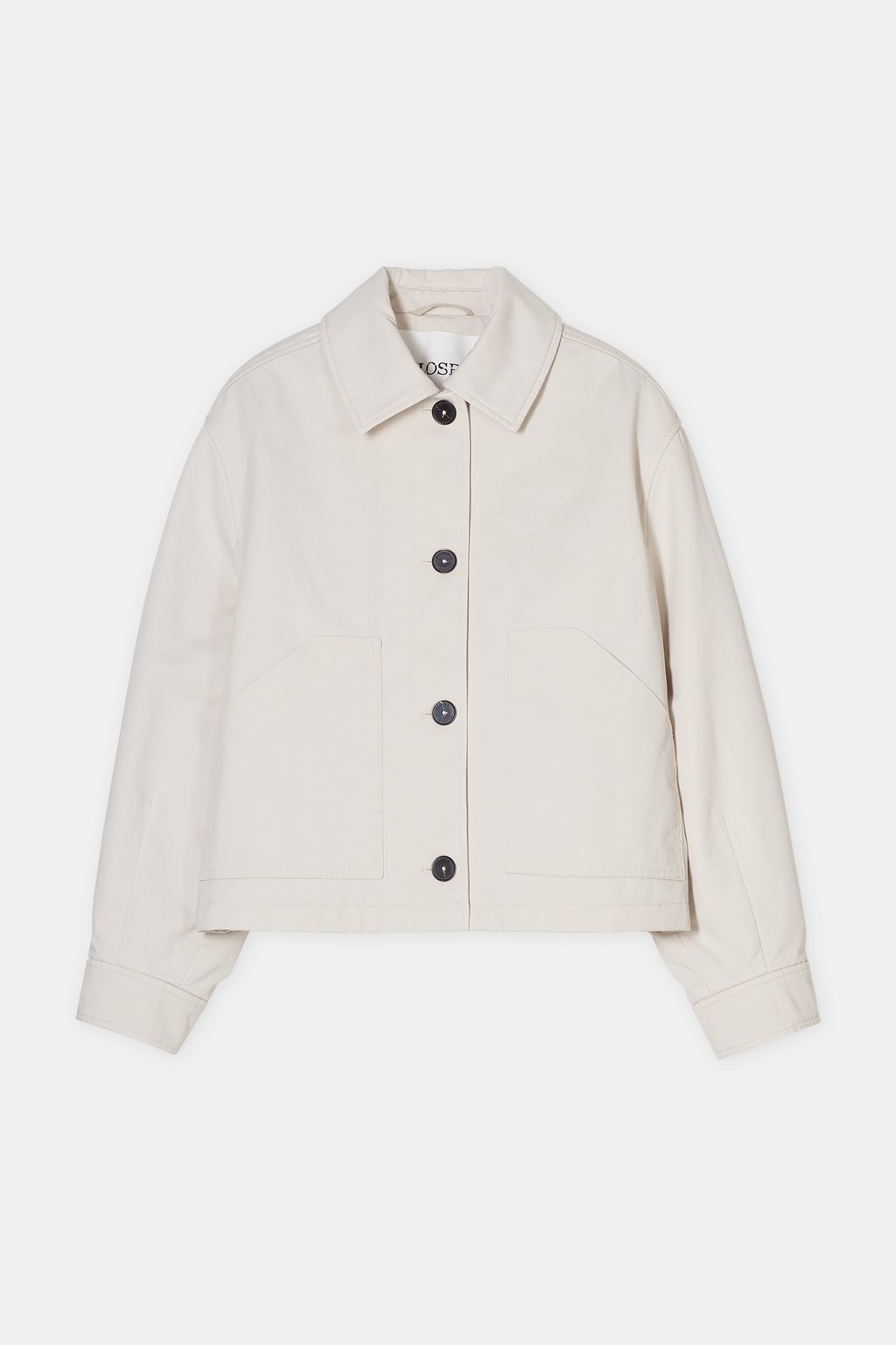 Cotton A-Line Jacket - Stone Beige - DUNE + SALT