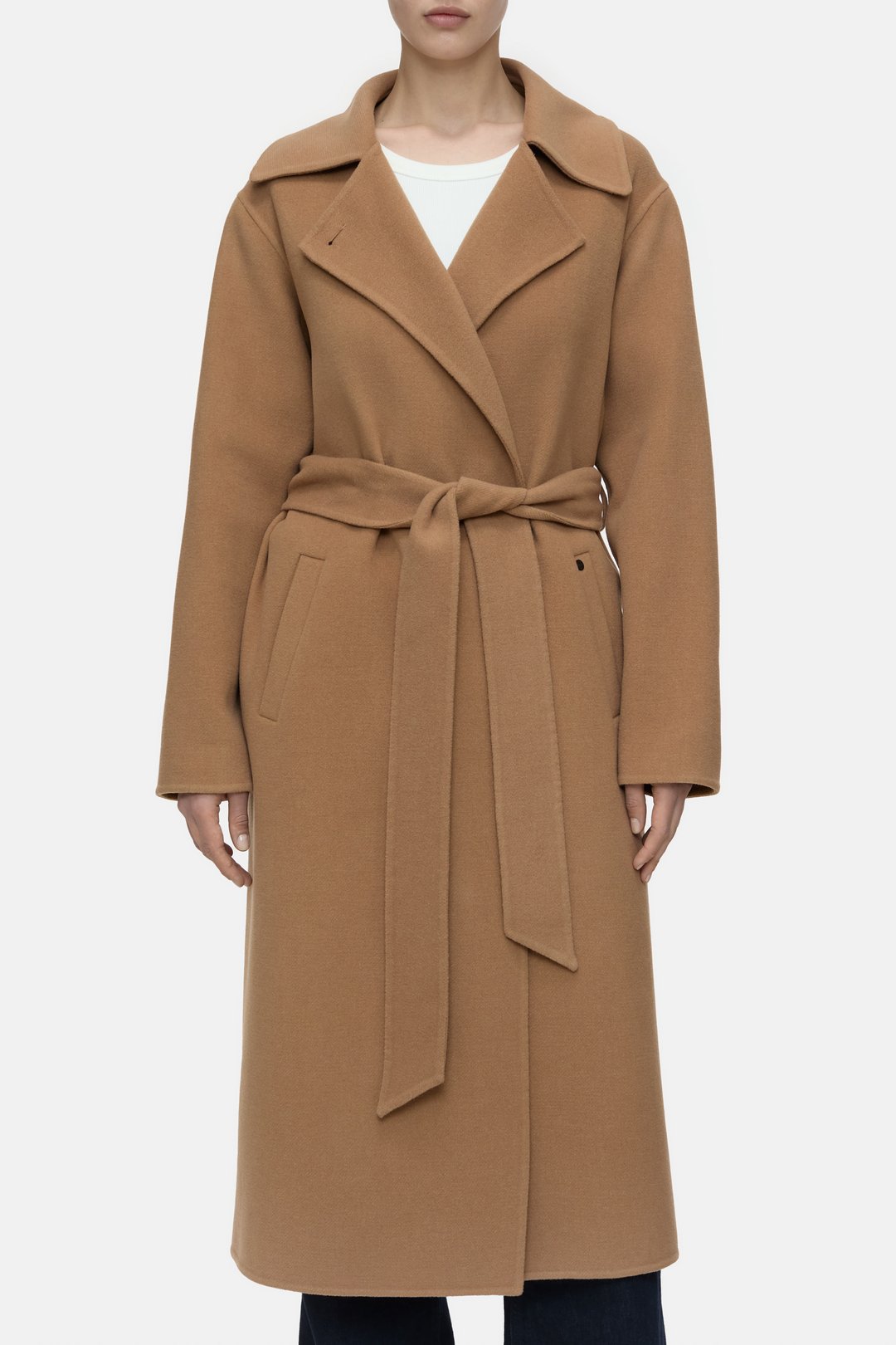 DoubleFace Coat - Biscotti Brown - DUNE + SALT