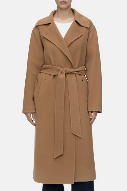 DoubleFace Coat - Biscotti Brown - DUNE + SALT