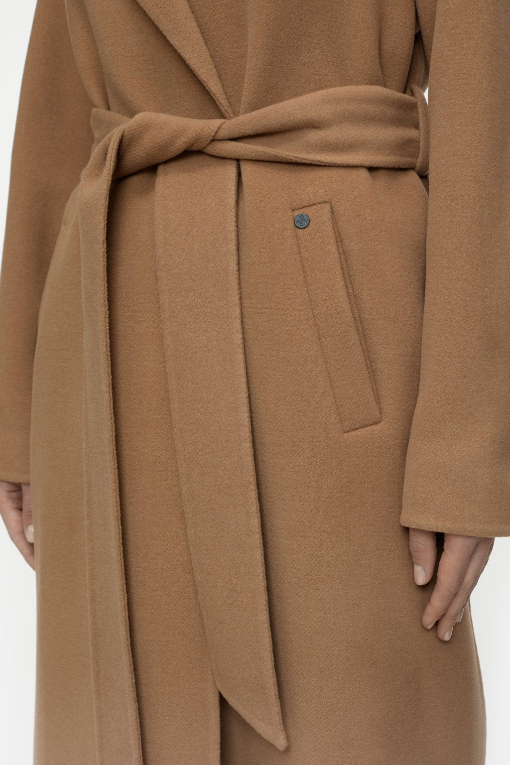 DoubleFace Coat - Biscotti Brown - DUNE + SALT
