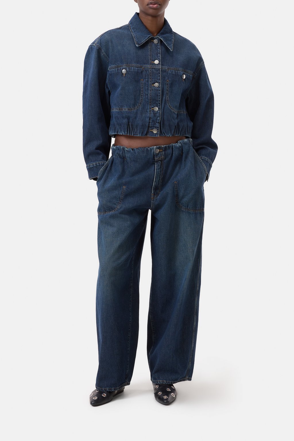 Denim Jacket - Dark Blue - DUNE + SALT