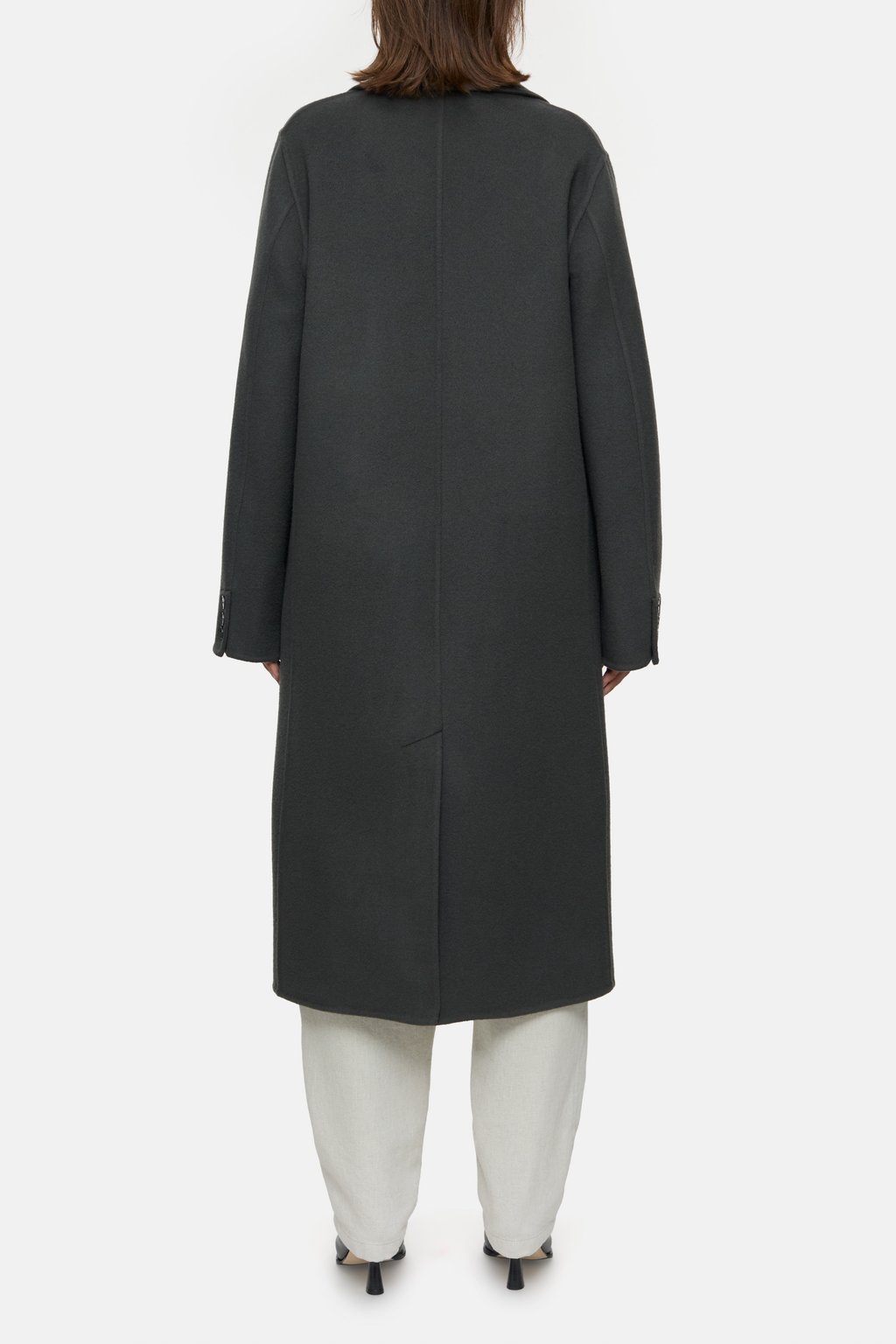 Virgin Wool Cashmere Blend Coat - Irish Coffee - DUNE + SALT