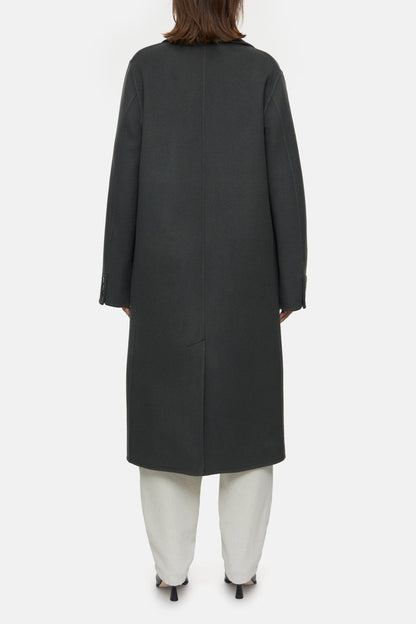 Virgin Wool Cashmere Blend Coat - Irish Coffee - DUNE + SALT