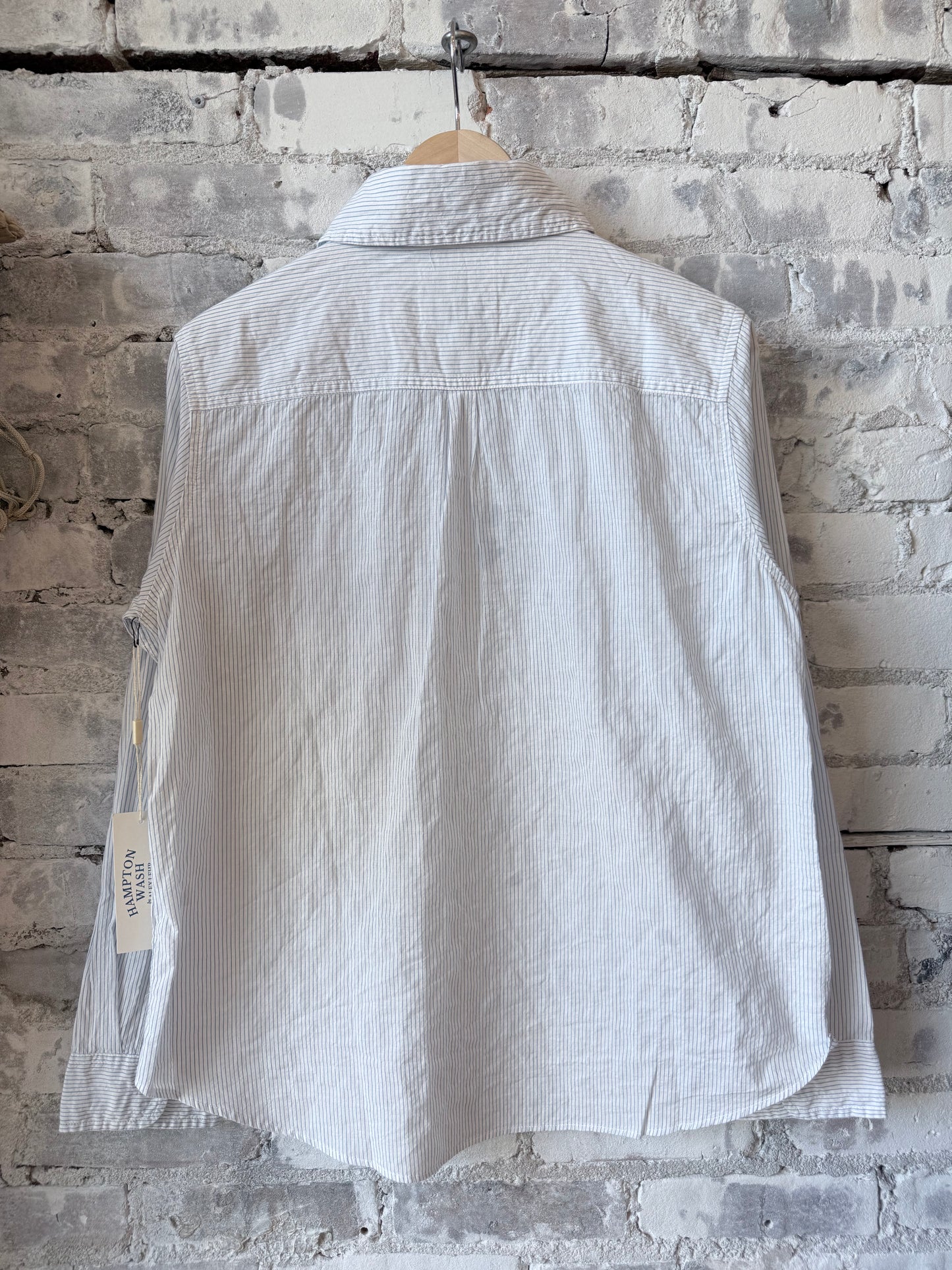 Naomi Shirt - White Stripe - DUNE + SALT