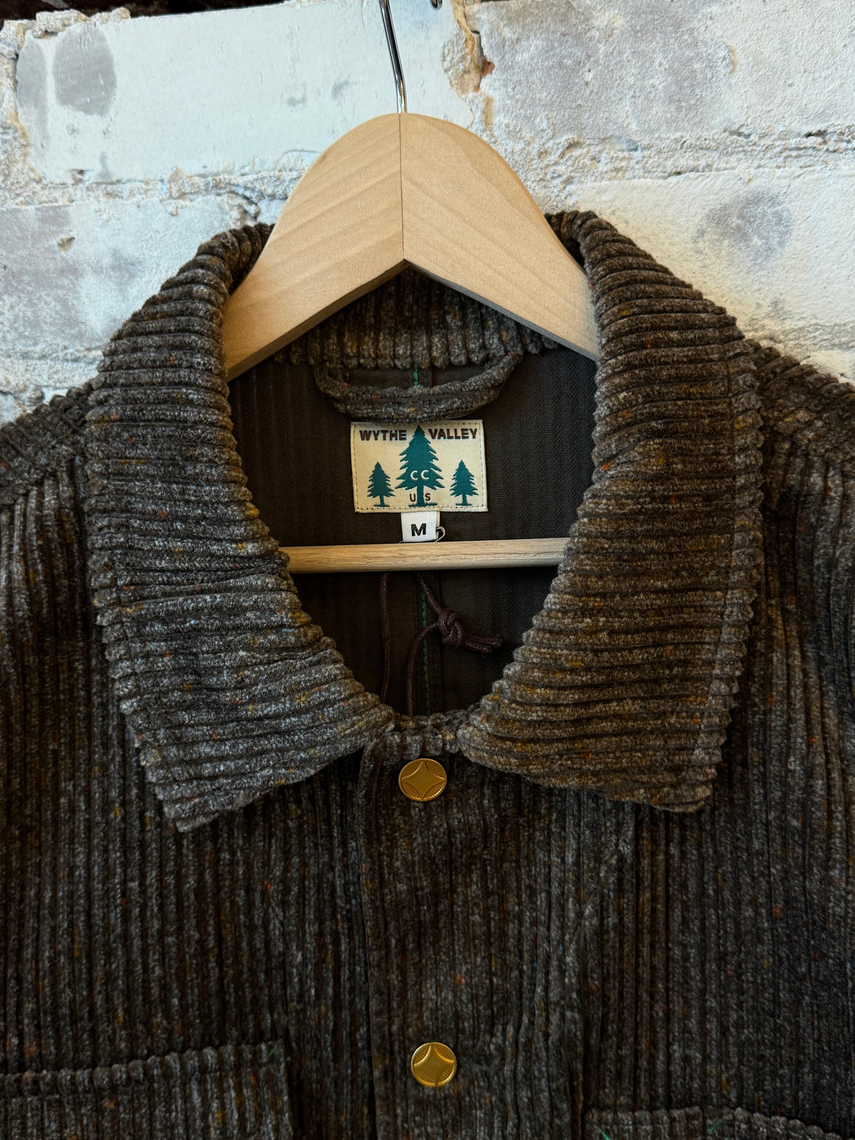 Donegal Corduroy Barn Jacket - Rustic Brown