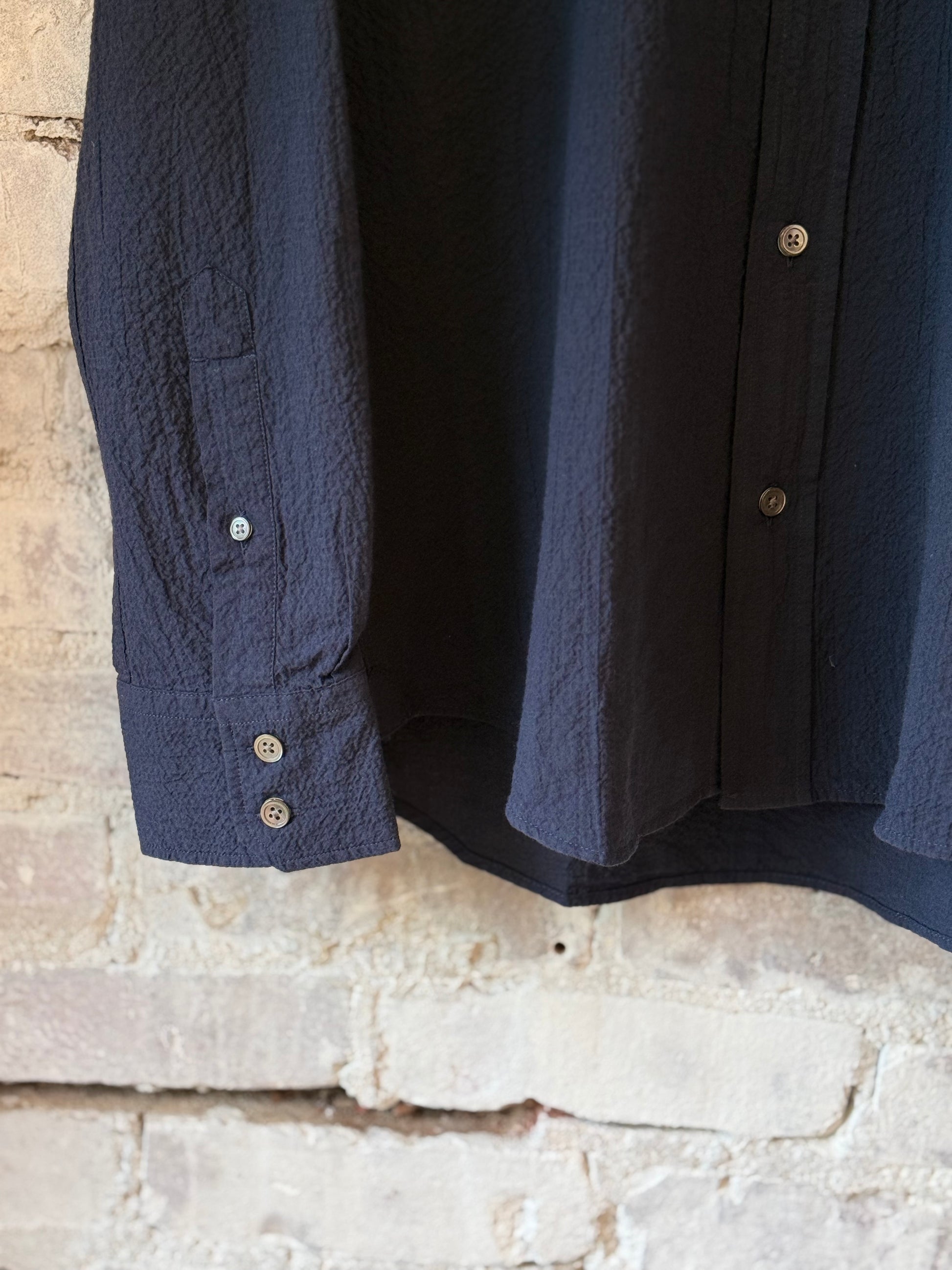 Paul Woven Shirt - Navy - DUNE + SALT