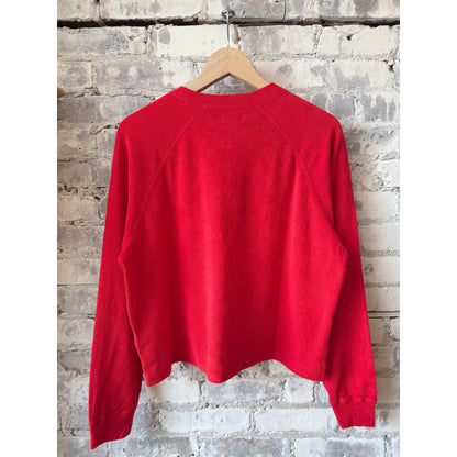 Hartford Women's Tahiry Knit Sweatshirt - Tomato Firebrick