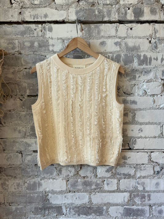 Lilia Tank - Pearl