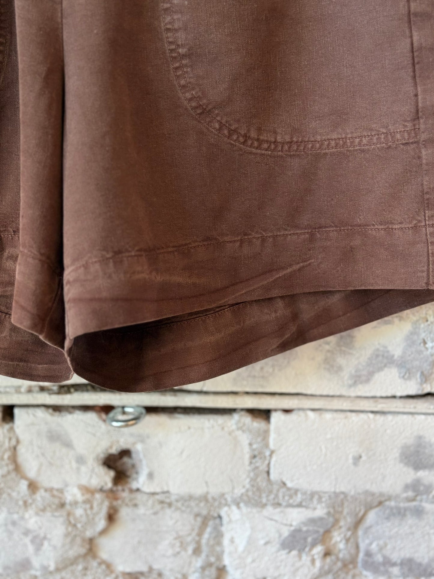 Stefi Woven Short - Wood - DUNE + SALT