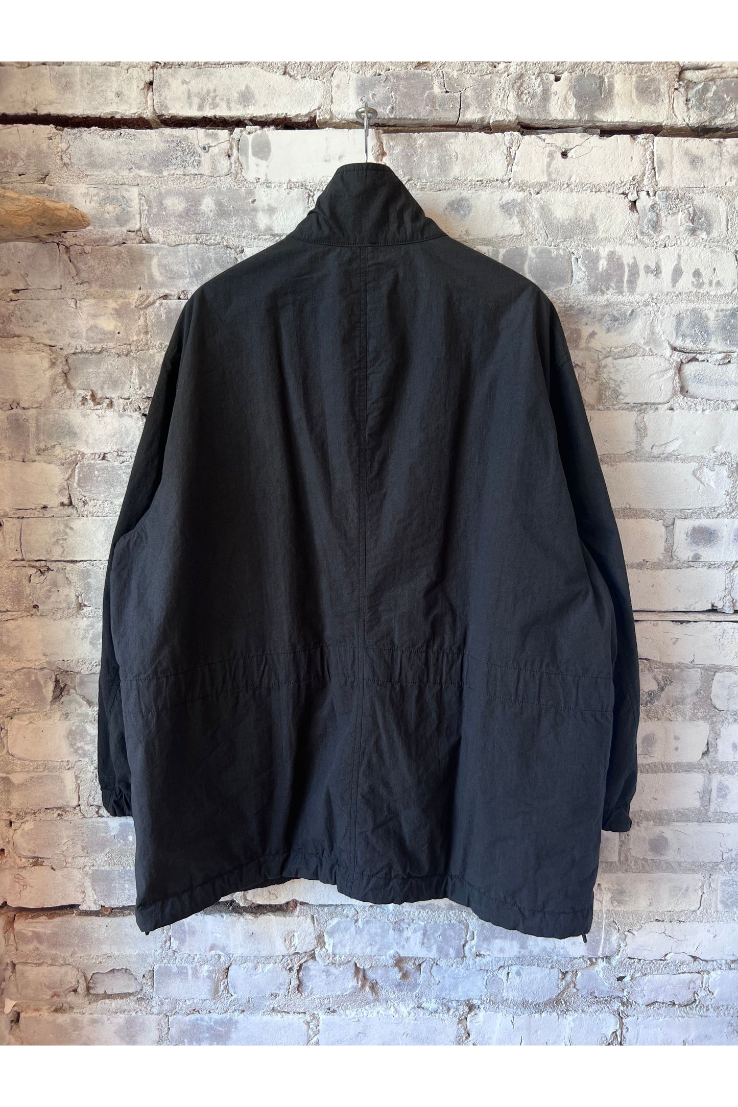 High Density Twill Reversible Military Jacket - Black - DUNE + SALT