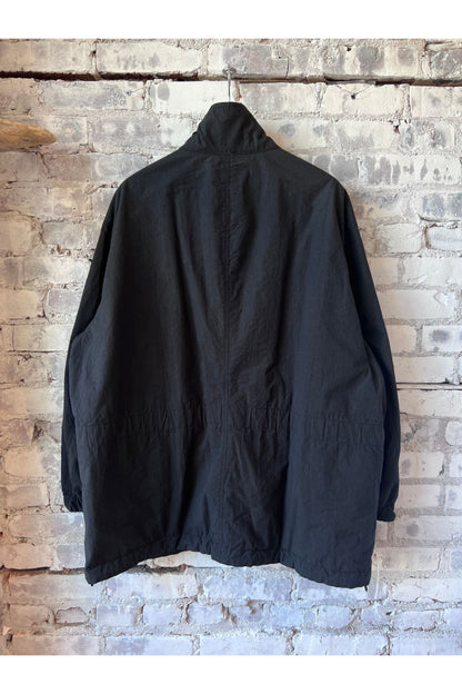 High Density Twill Reversible Military Jacket - Black - DUNE + SALT