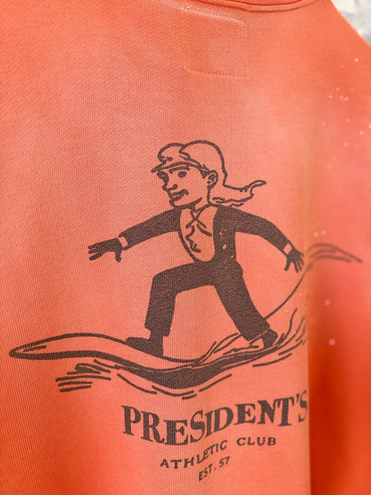 P's Sweater Mr. Surfer Painter Crew - Mandarin - DUNE + SALT