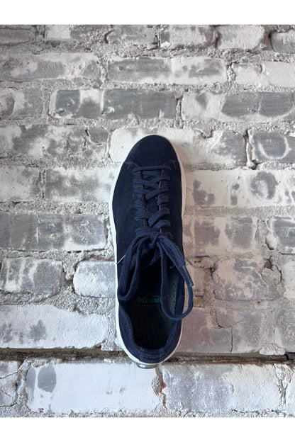 Loria Suede Low Sneaker - Navy - DUNE + SALT