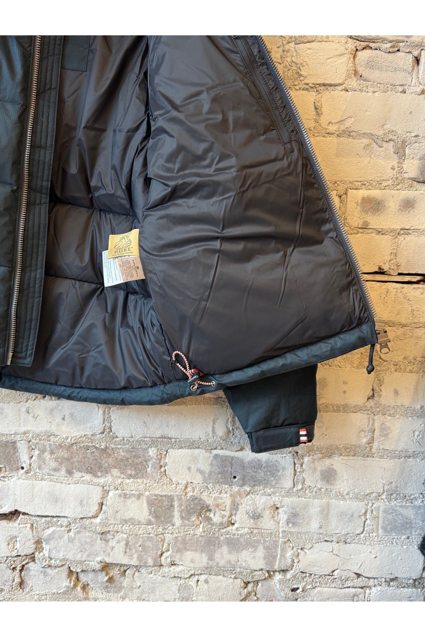 Winter Down Jacket - Faded Navy