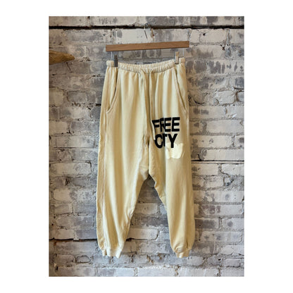 FREECITYLARGE SUNFADES Pocket Sweatpant - Bones - DUNE + SALT