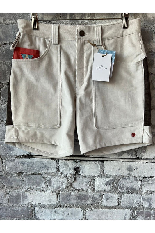 7Incher Concord Shorts - Natural/Cowboy - DUNE + SALT