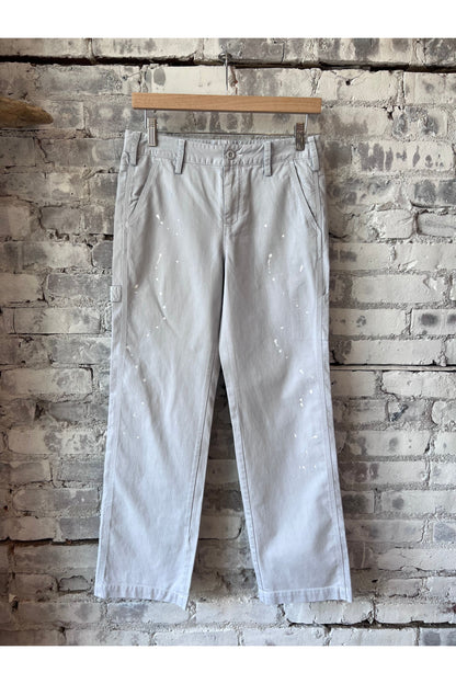Paint Splatter Painter Pant - Cloud - DUNE + SALT