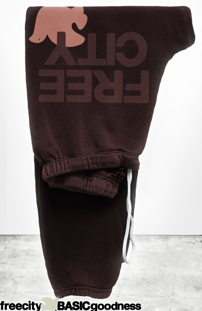 Freecity Large Sweatpant - Chocolate Rabbit