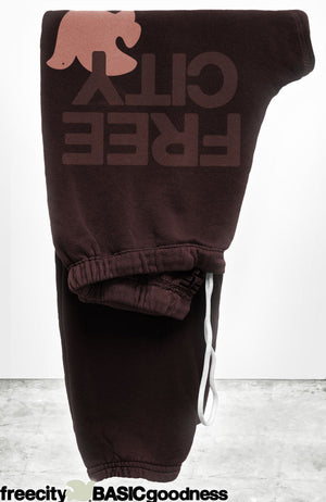 Freecity Large Sweatpant - Chocolate Rabbit