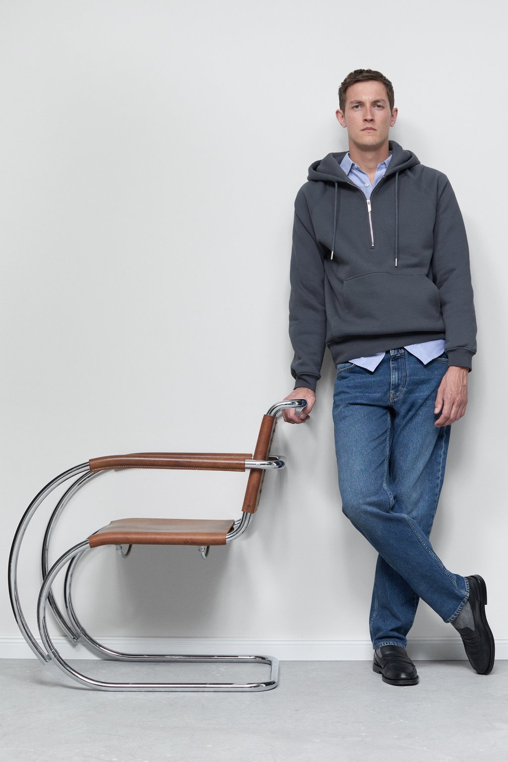 Cooper True Comfort Stretch Jean - Mid Blue - DUNE + SALT