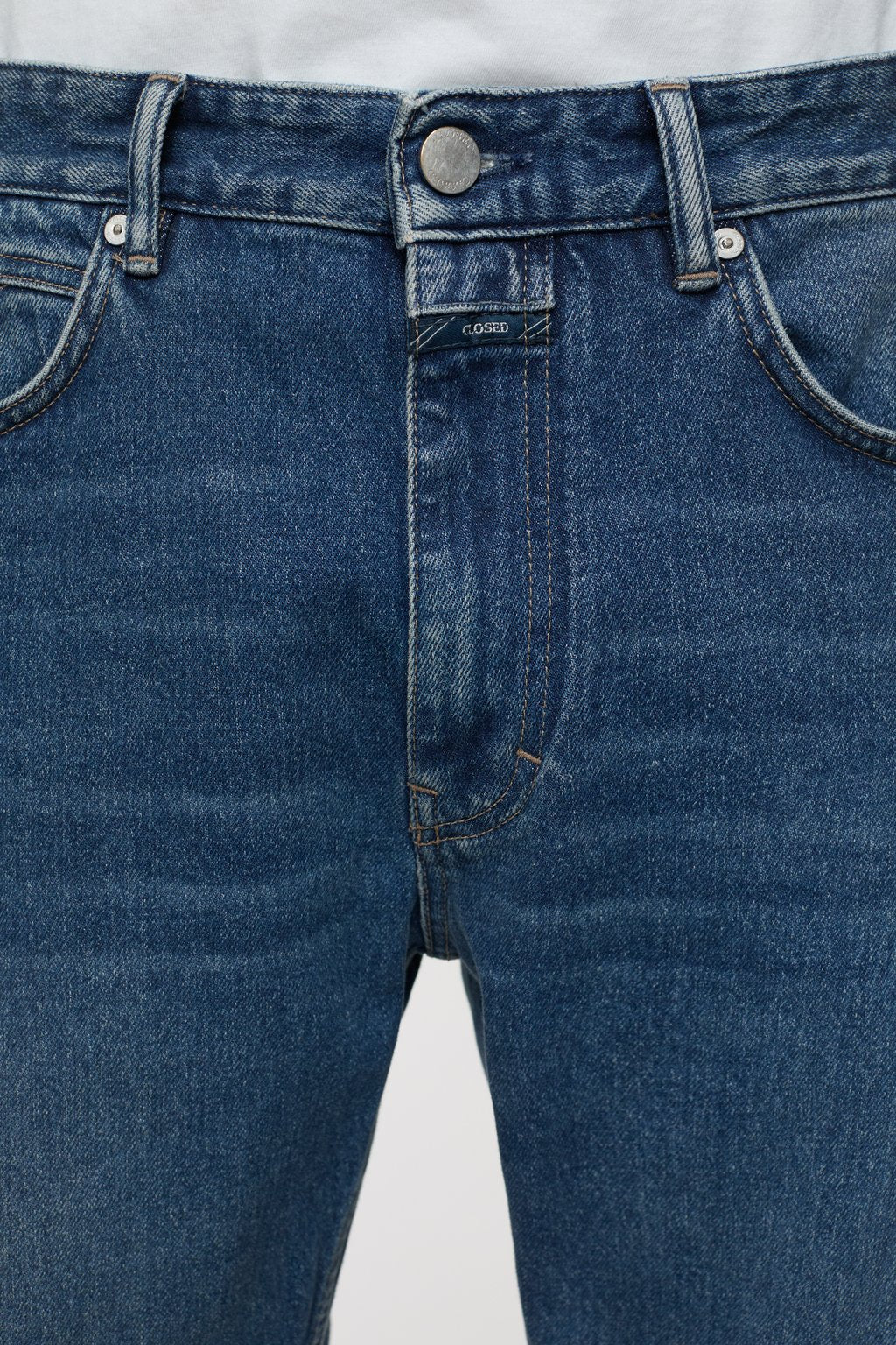 Cooper True Comfort Stretch Jean - Mid Blue - DUNE + SALT