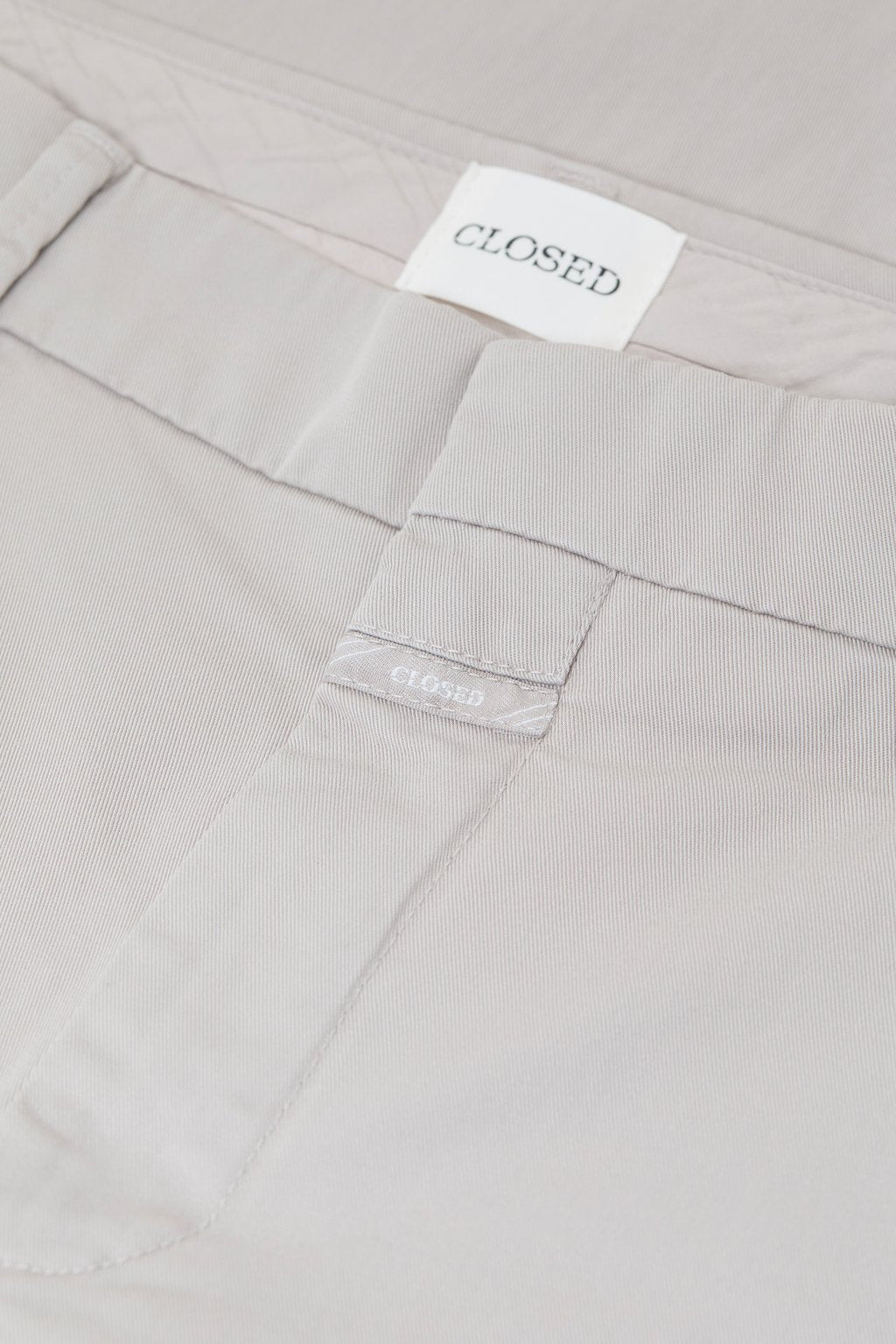 Clifton True Cotton Twill Slim Pant - Mud Grey - DUNE + SALT