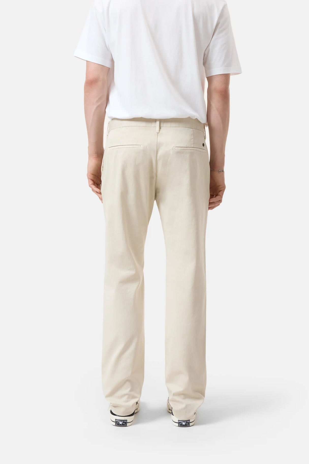 Clifton True Slim Pants - Lime Beige - DUNE + SALT