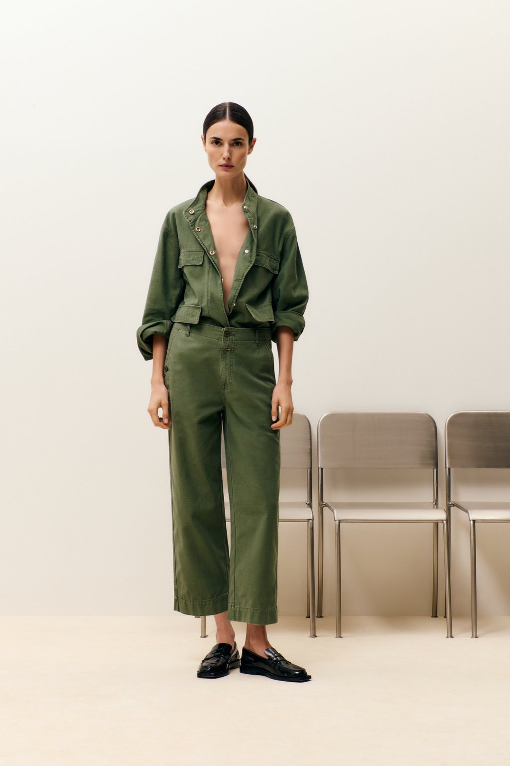 Rovea Relaxed Pants - Matcha Green - DUNE + SALT