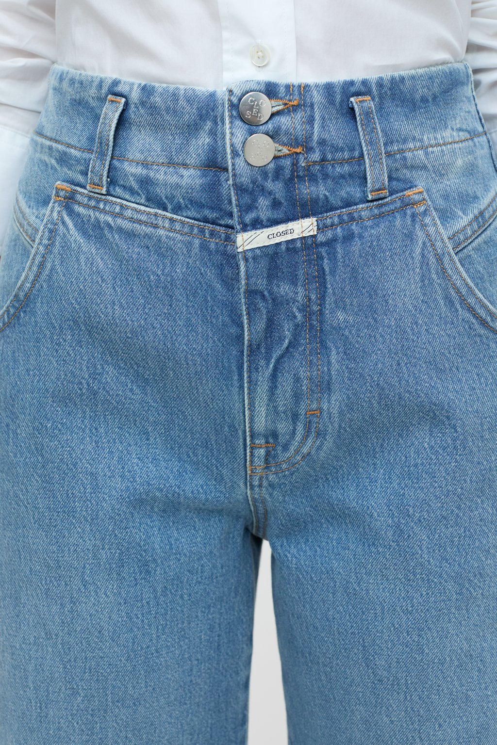 Ridge-X Wide Jeans - Mid Blue - DUNE + SALT