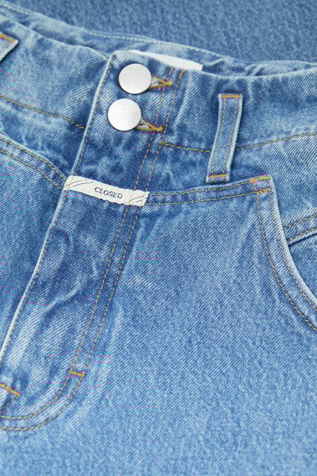 Ridge-X Wide Jeans - Mid Blue - DUNE + SALT